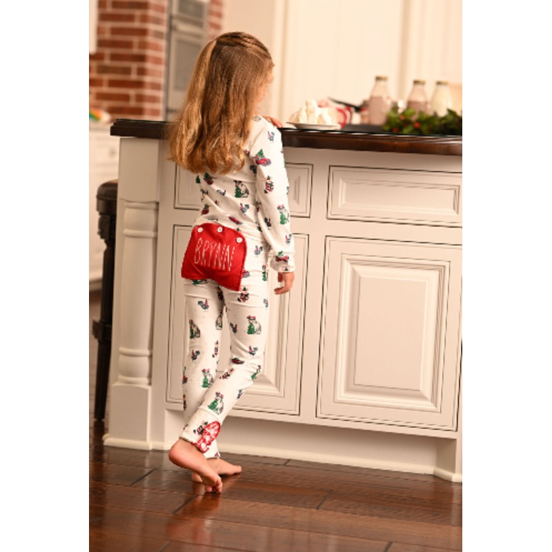 Ruffle Buttflap – Christmas On The Farm Newborn