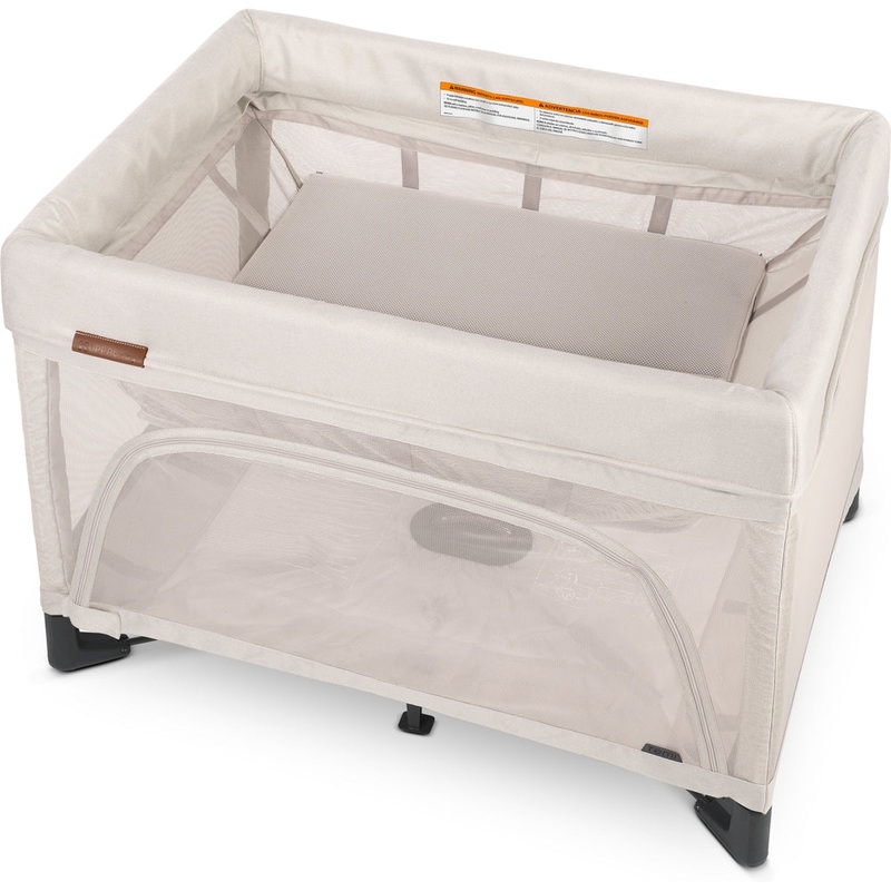 UPPAbaby Remi Bedside Bassinet + Playard + Travel Crib Stella (Grey Brushed Mlange)