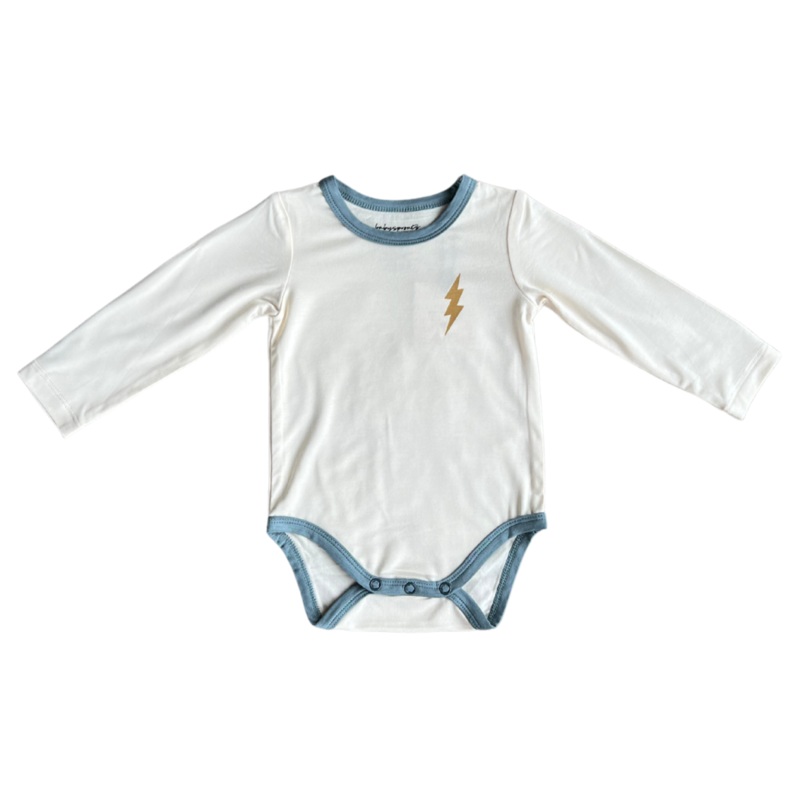 Baby Long Sleeve Bodysuit – Bolt 0-3M