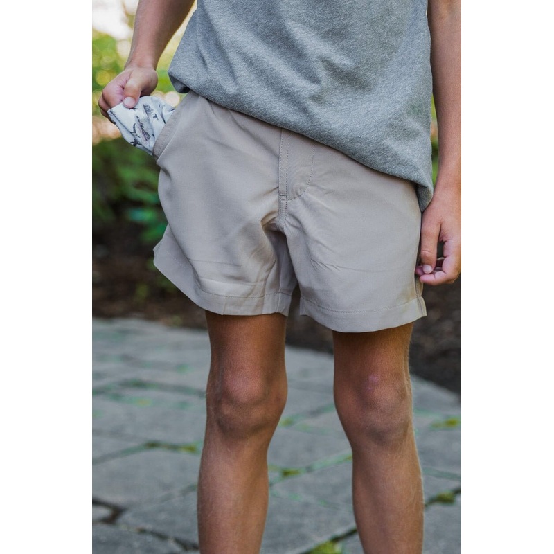Burlebo Youth | Everyday Short | Cobblestone Khaki | Duck Hunt Pkt 2T