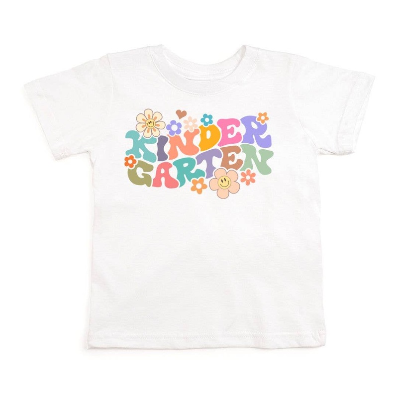 Kindergarten Retro Short Sleeve T-Shirt 4T