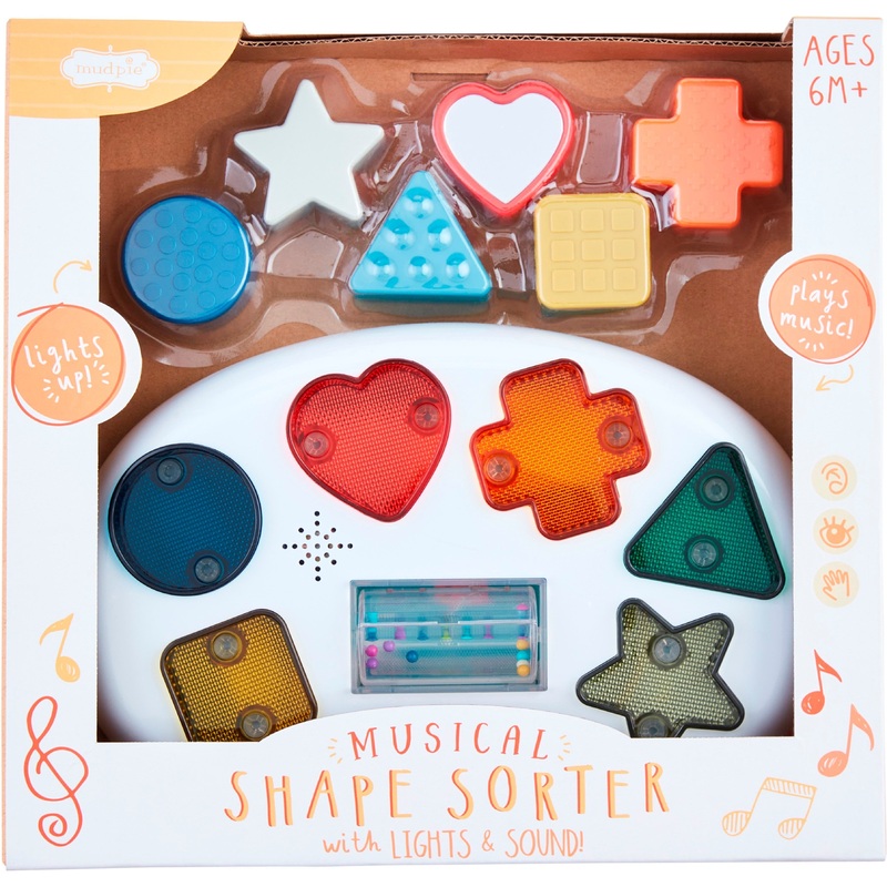 Mud Pie Musical Shape Sorter Set