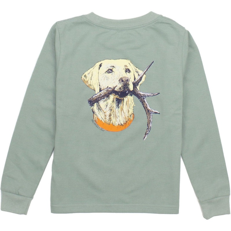 Properly Tied Boys Antler Lab Long Sleeve 2T