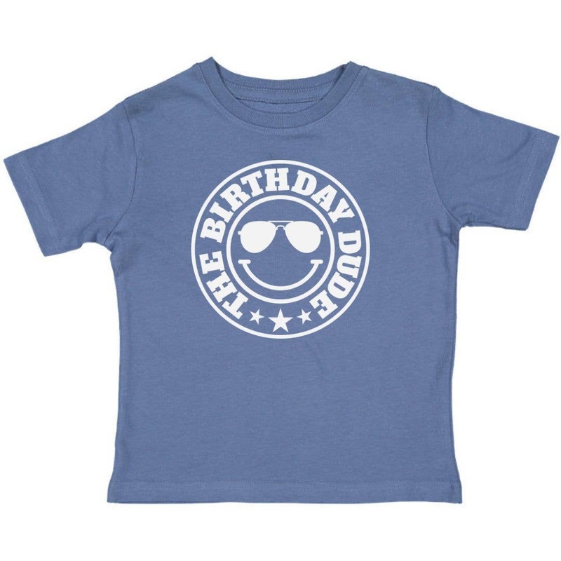 The Birthday Dude Short Sleeve T-Shirt 12-18M