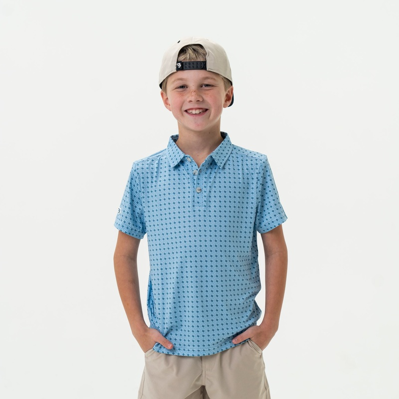 Burlebo Youth Polo | Texas Light Blue 2T