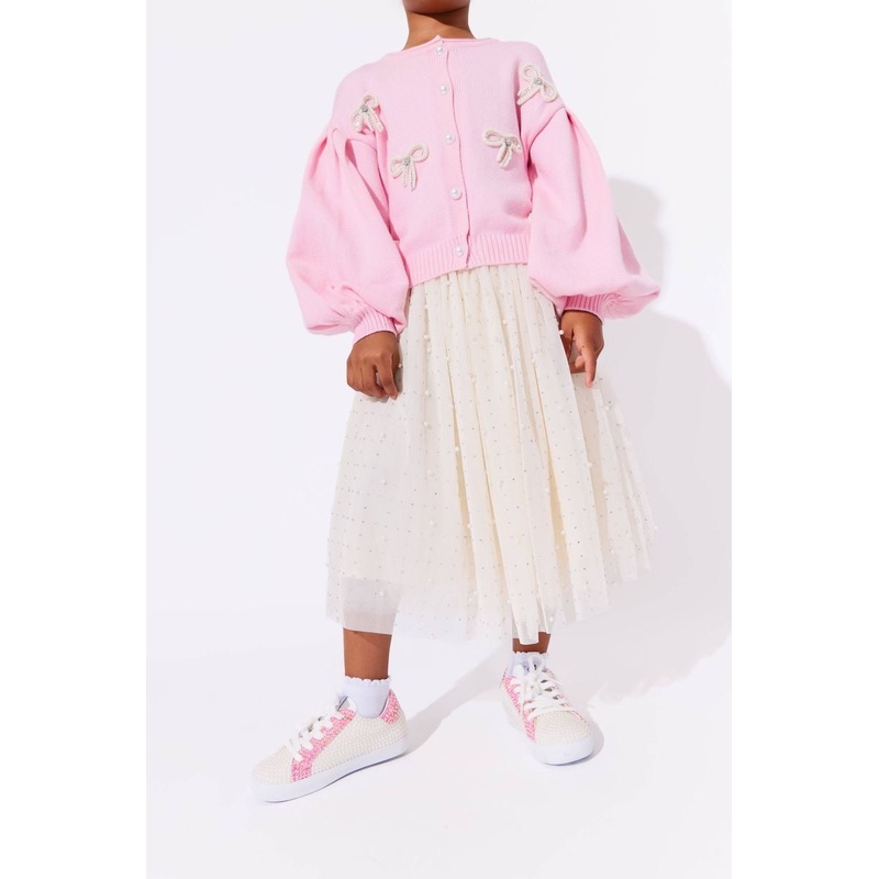 Lola + The Boys Diamonds And Pearls Midi Skirt 2