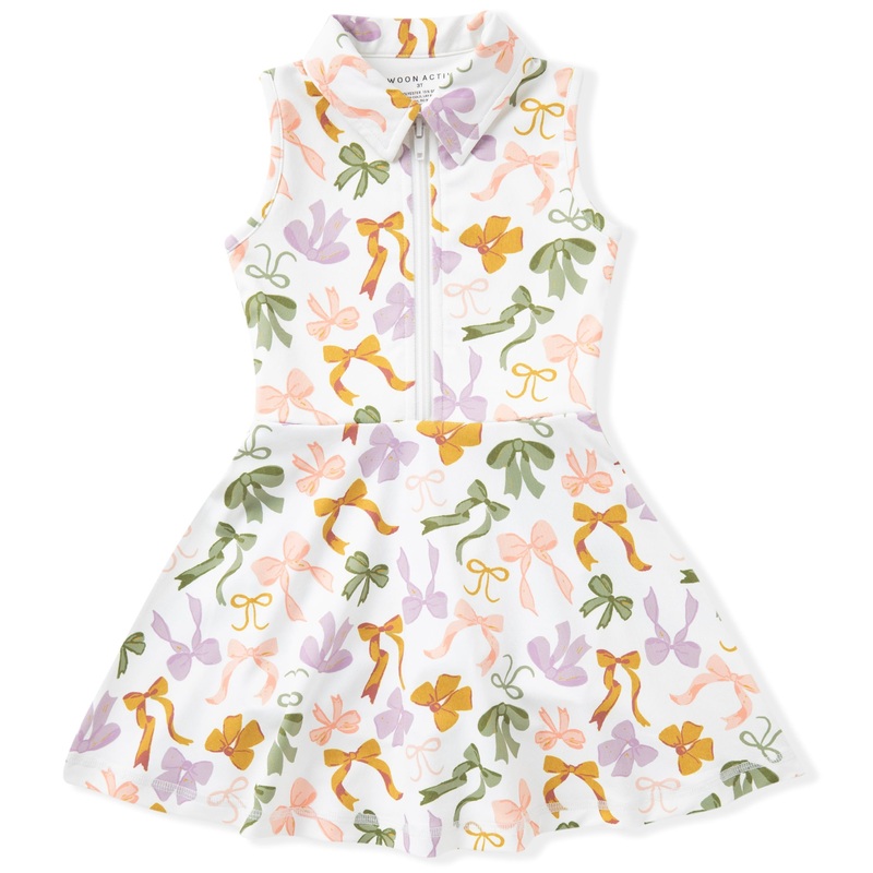 Swoon Active Bow Collar Tennis Dress 2T