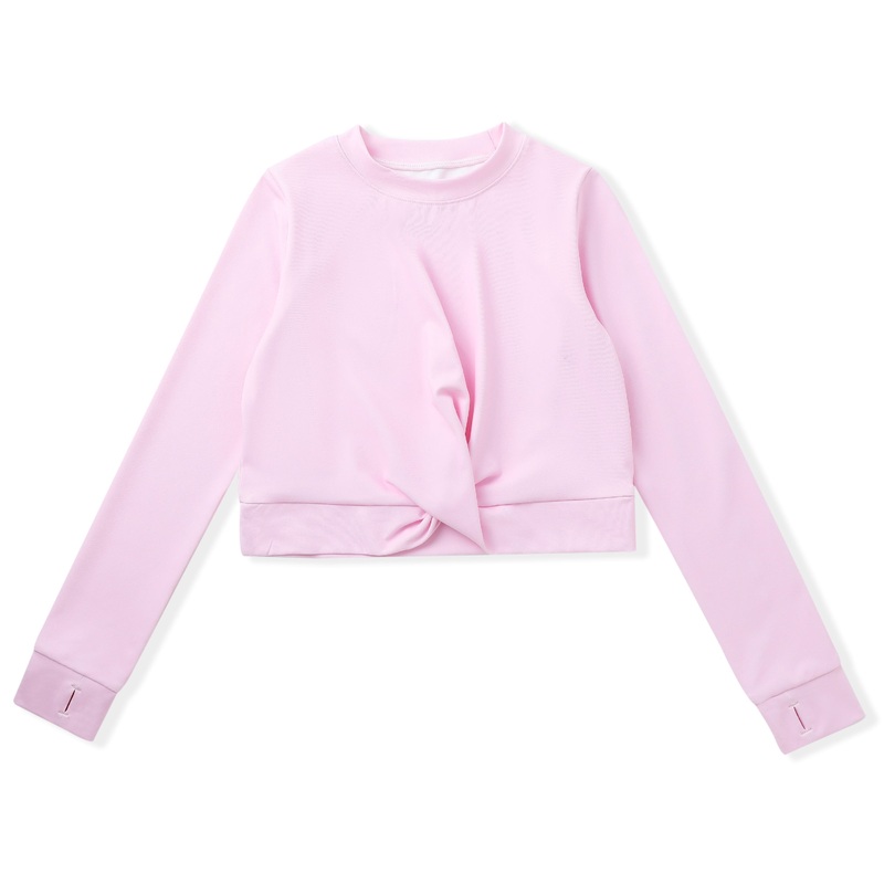 Swoon Active Pink Knot Top Matches Racquet Print 2T