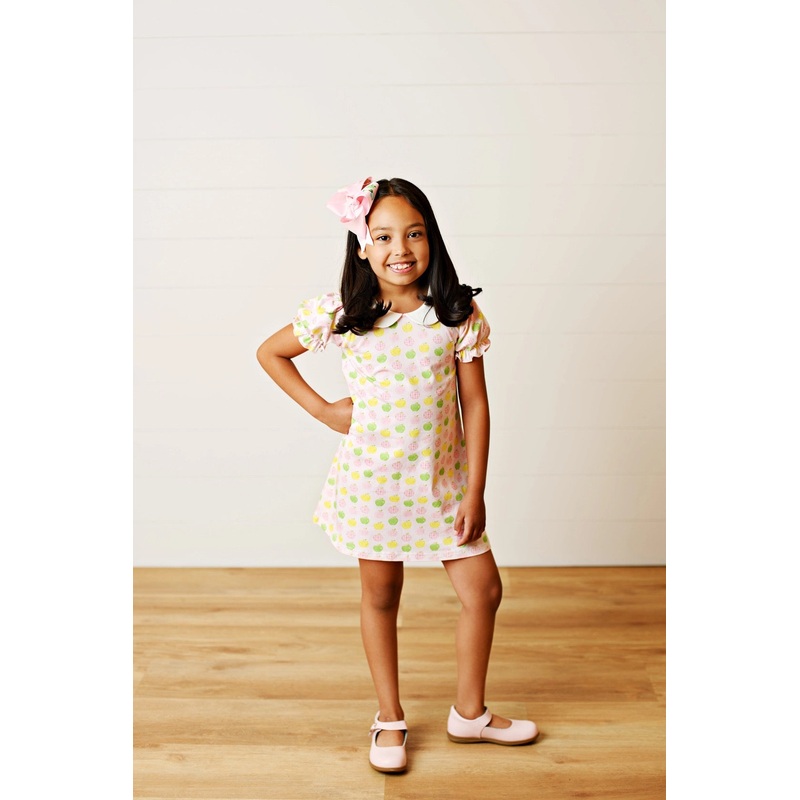 Swoon Baby Clothing Back To School Apple Dress 2T