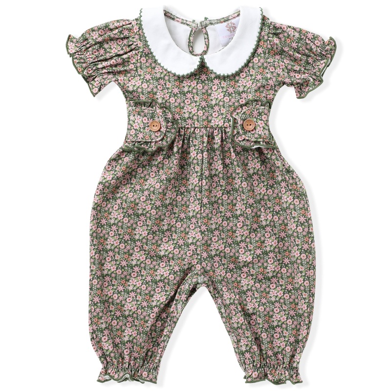 Swoon Baby Clothing Olive Proper Gwen Jumper Newborn